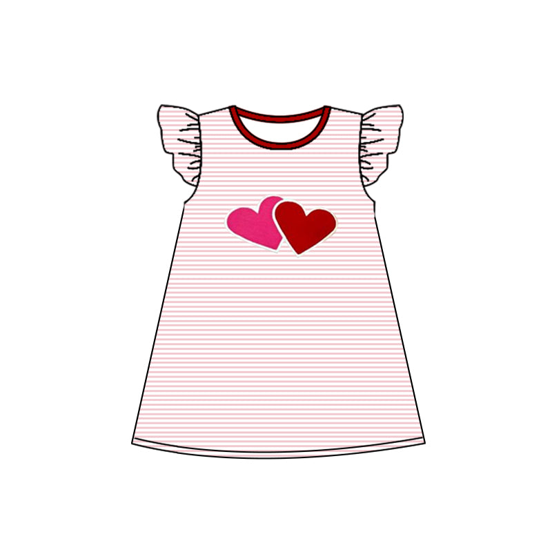 GSD0541 pre-order baby girl clothes love girl Valentine's Day summer dress