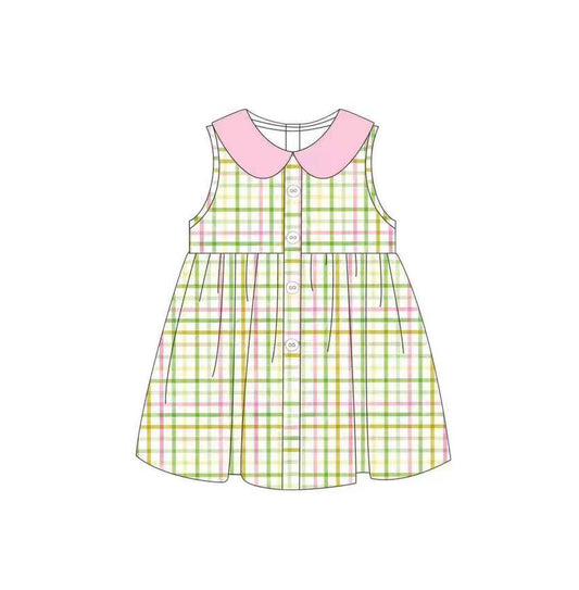 GSD0581 pre-order baby girl  clothes girl stripe summer dress