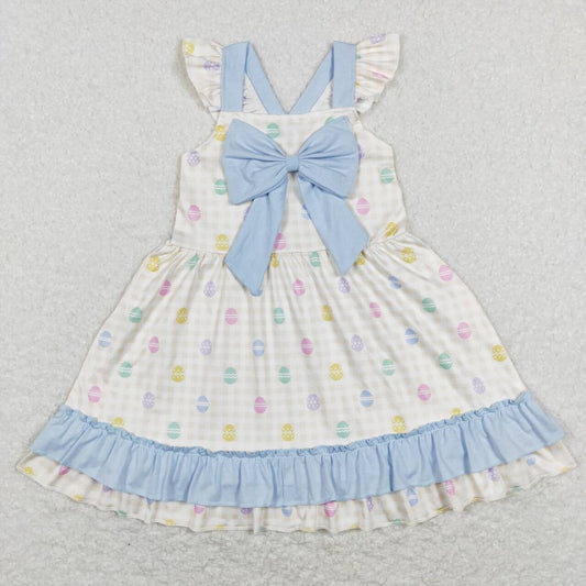 GSD0582  baby girl  clothes girl easter egg summer dress