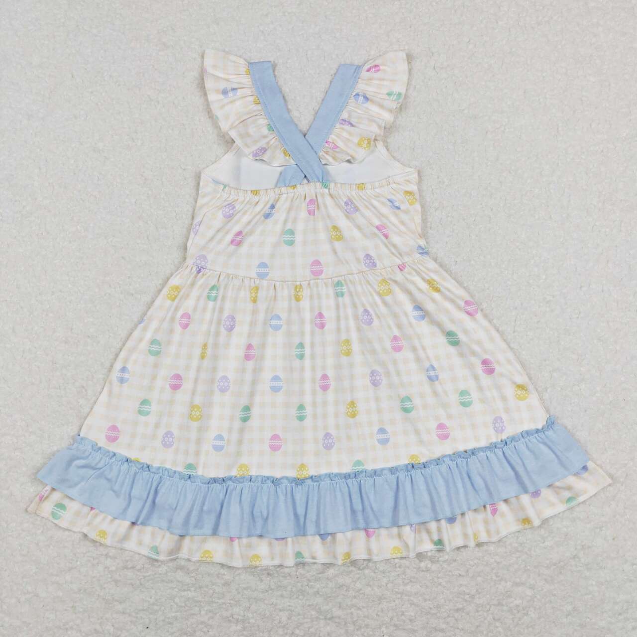 GSD0582  baby girl  clothes girl easter egg summer dress