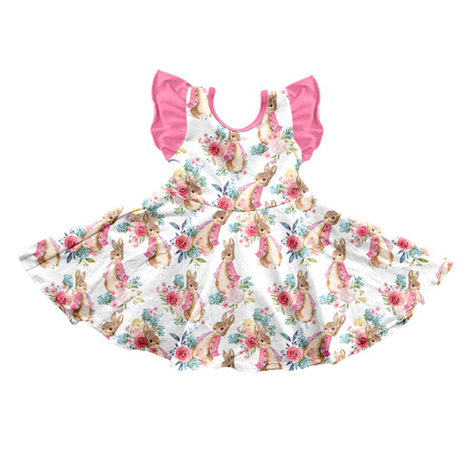 GSD0589 pre-order baby girl clothes girl bunny summer dress