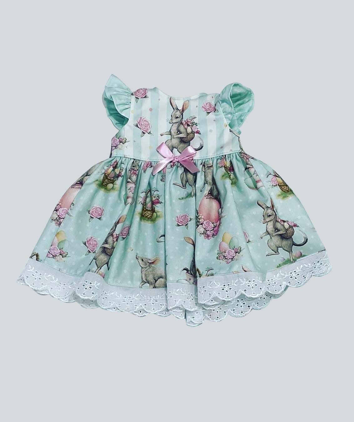 GSD0618 pre-order baby girl clothes girl rabbit easter summer dress