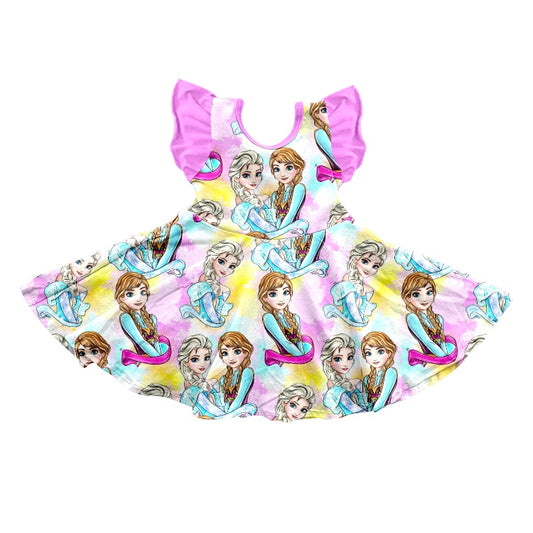 GSD0762 pre-order baby girl clothes princess girl summer dress