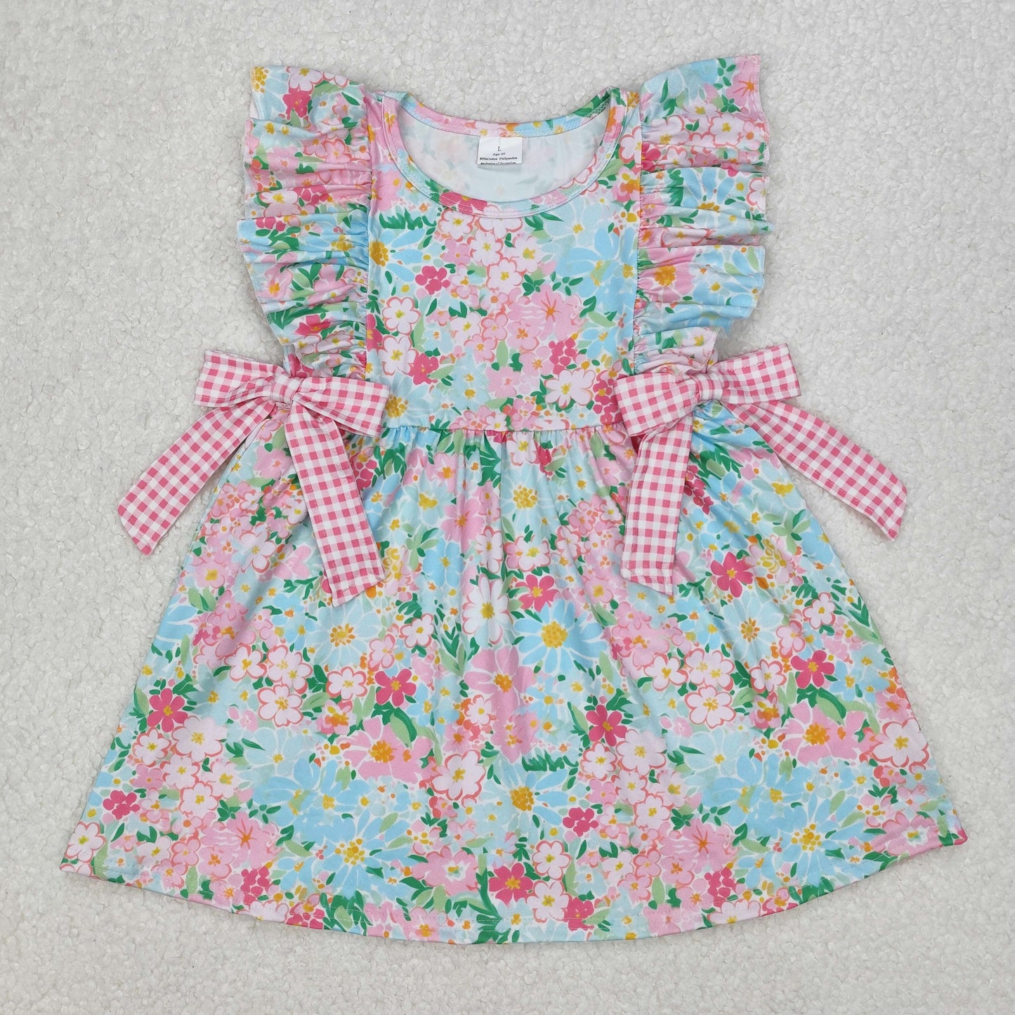 GSD1962 toddler girl clothes floral girl summer set