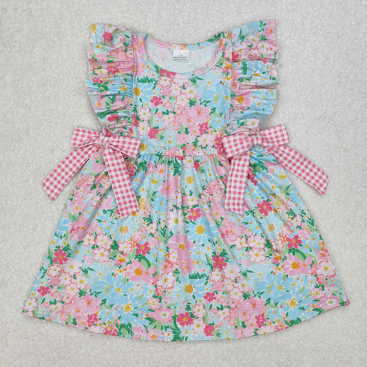 GSD1962 toddler girl clothes floral girl summer set