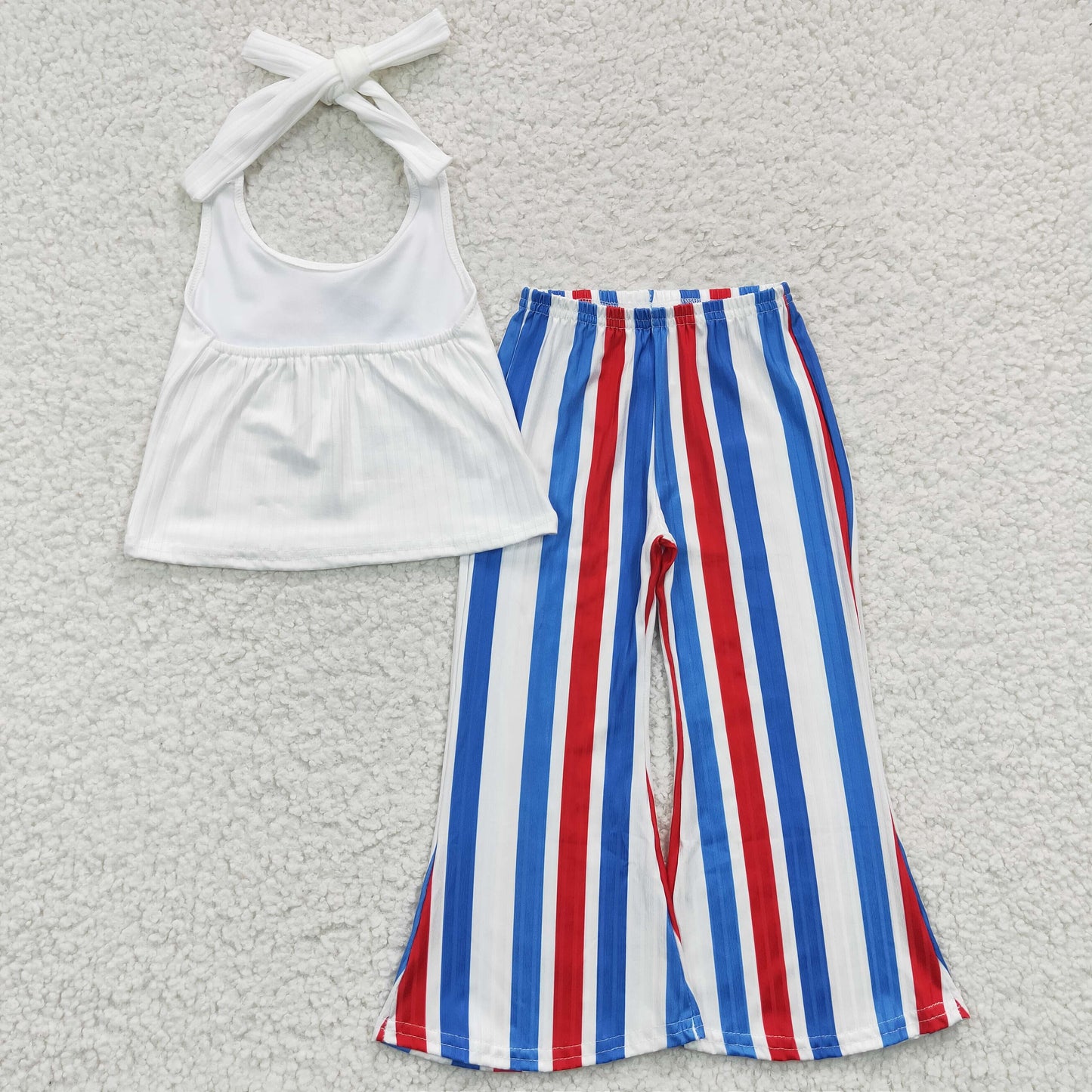 American babe tops striped pants set GSPO0655