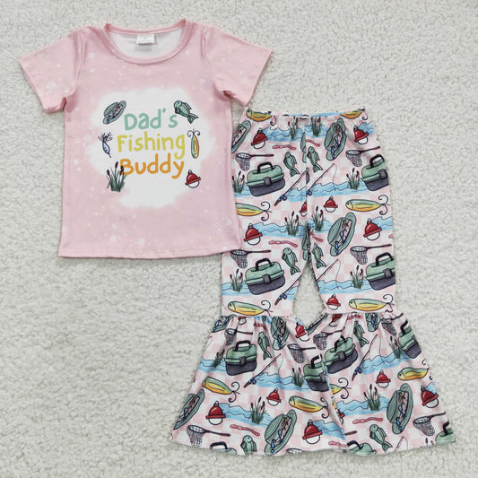 dad's fishing buddy girl clothing suits GSPO0672
