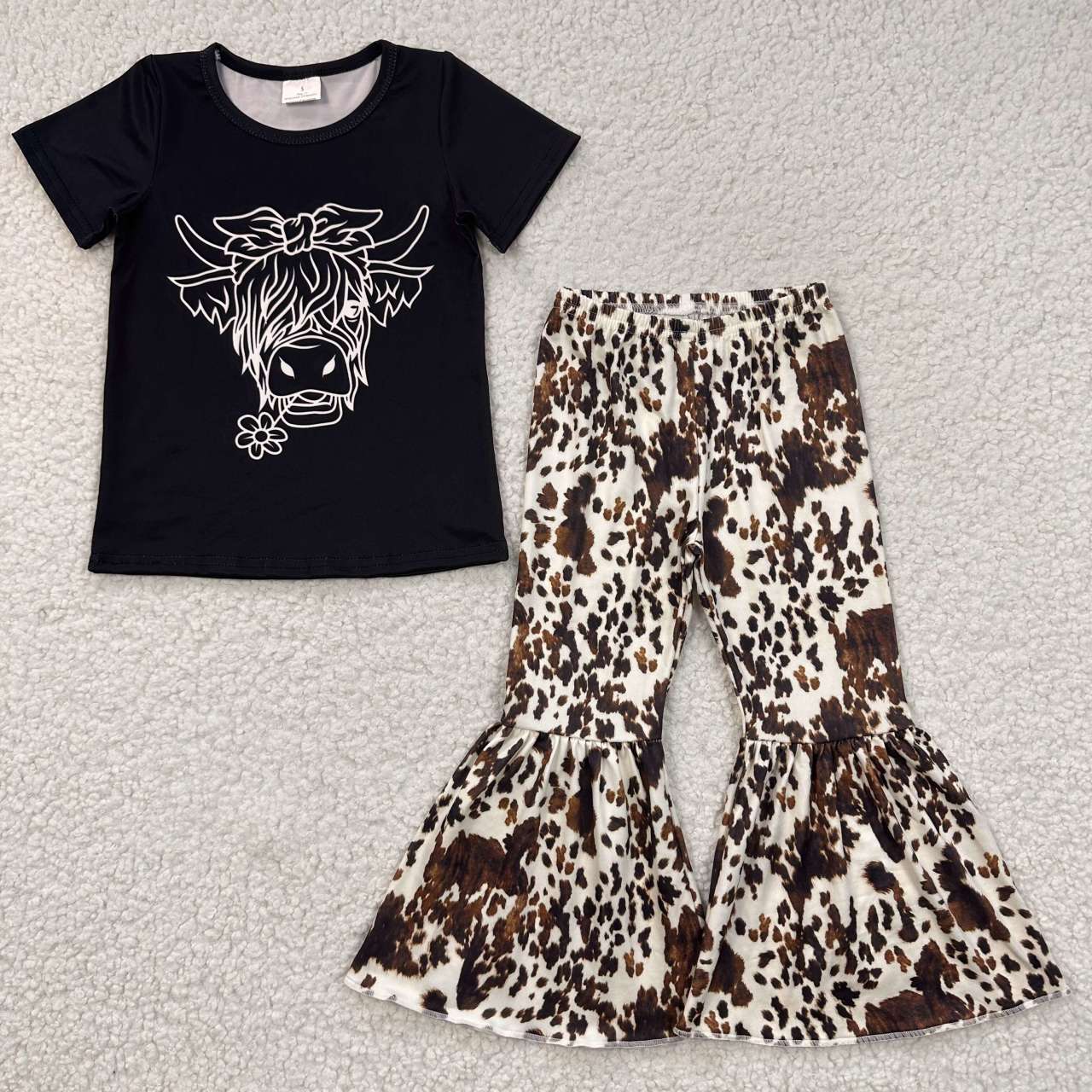 girls heifer printed outfits GSPO0686