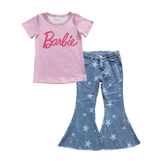 barbie t-shirts star jeans sets GSPO0693