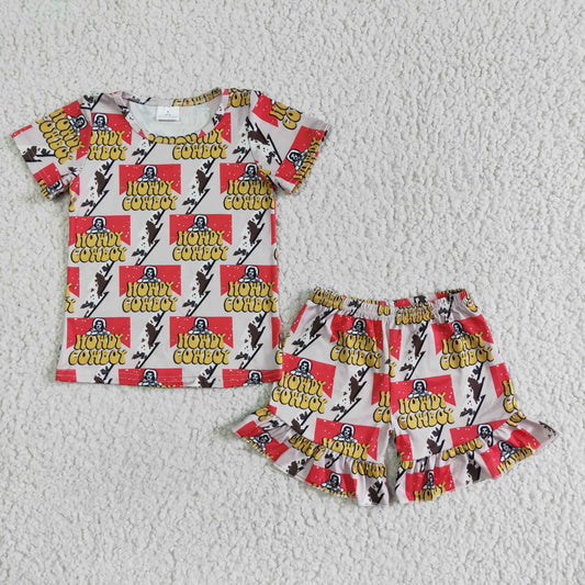 howdy cowboy T-shirts Shorts Sets GSSO0119