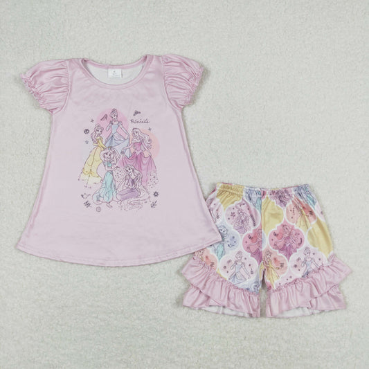 GSSO0821 baby girl clothes princess toddler girl summer outfits