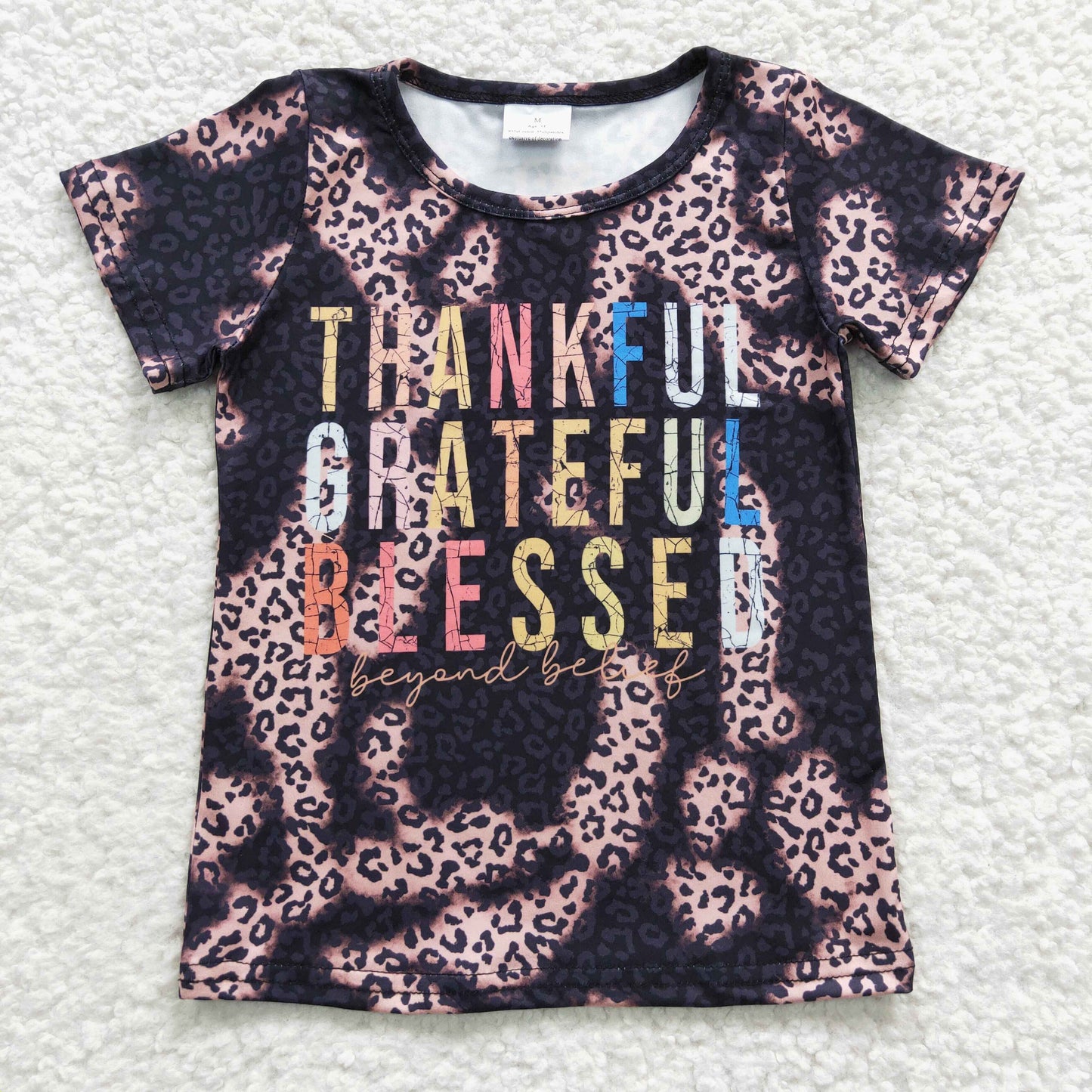 Thankful letters t-shirts GT0193