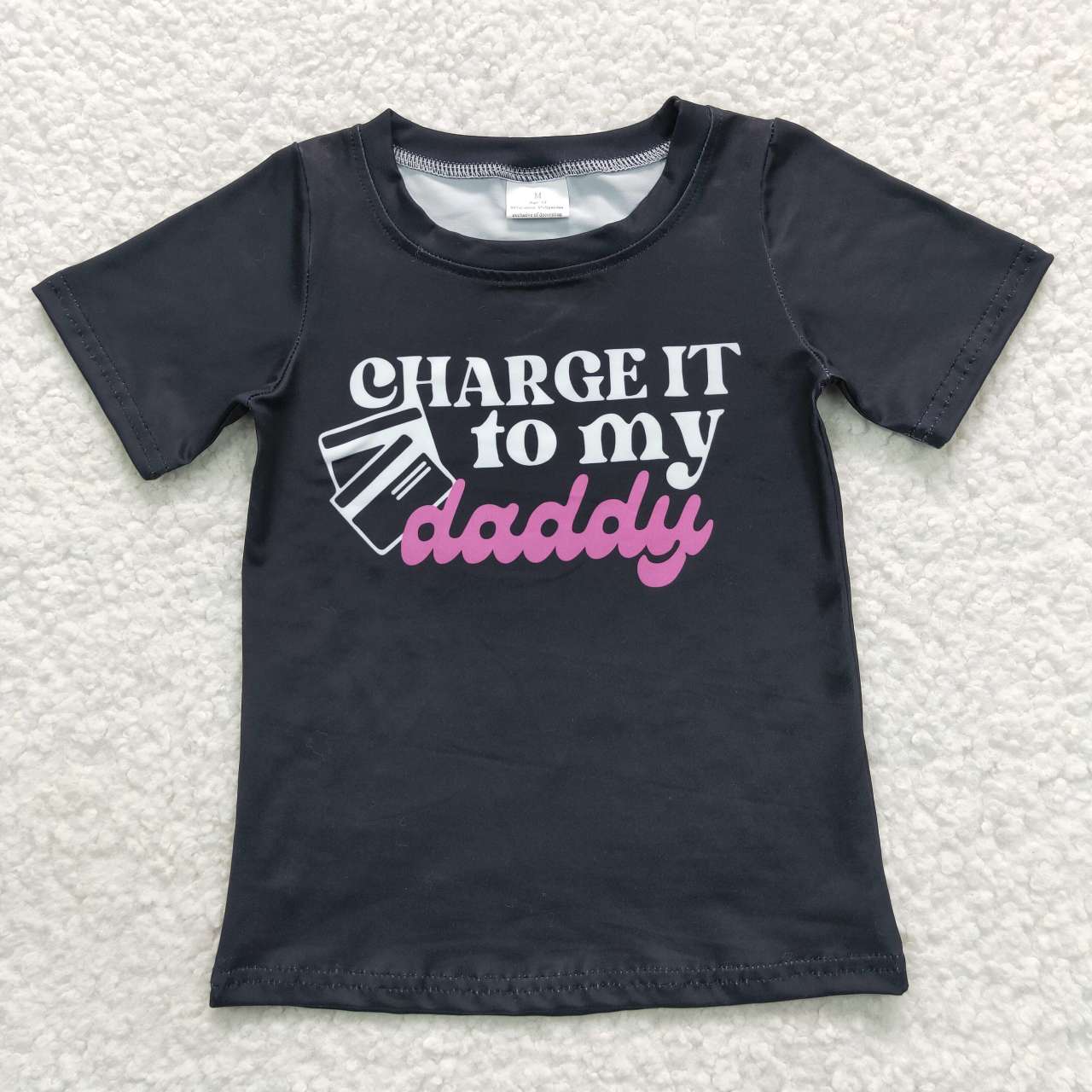 Sibling Baby Boys Girls Daddy's Buddy Lights Hunting Tee Shirts Top