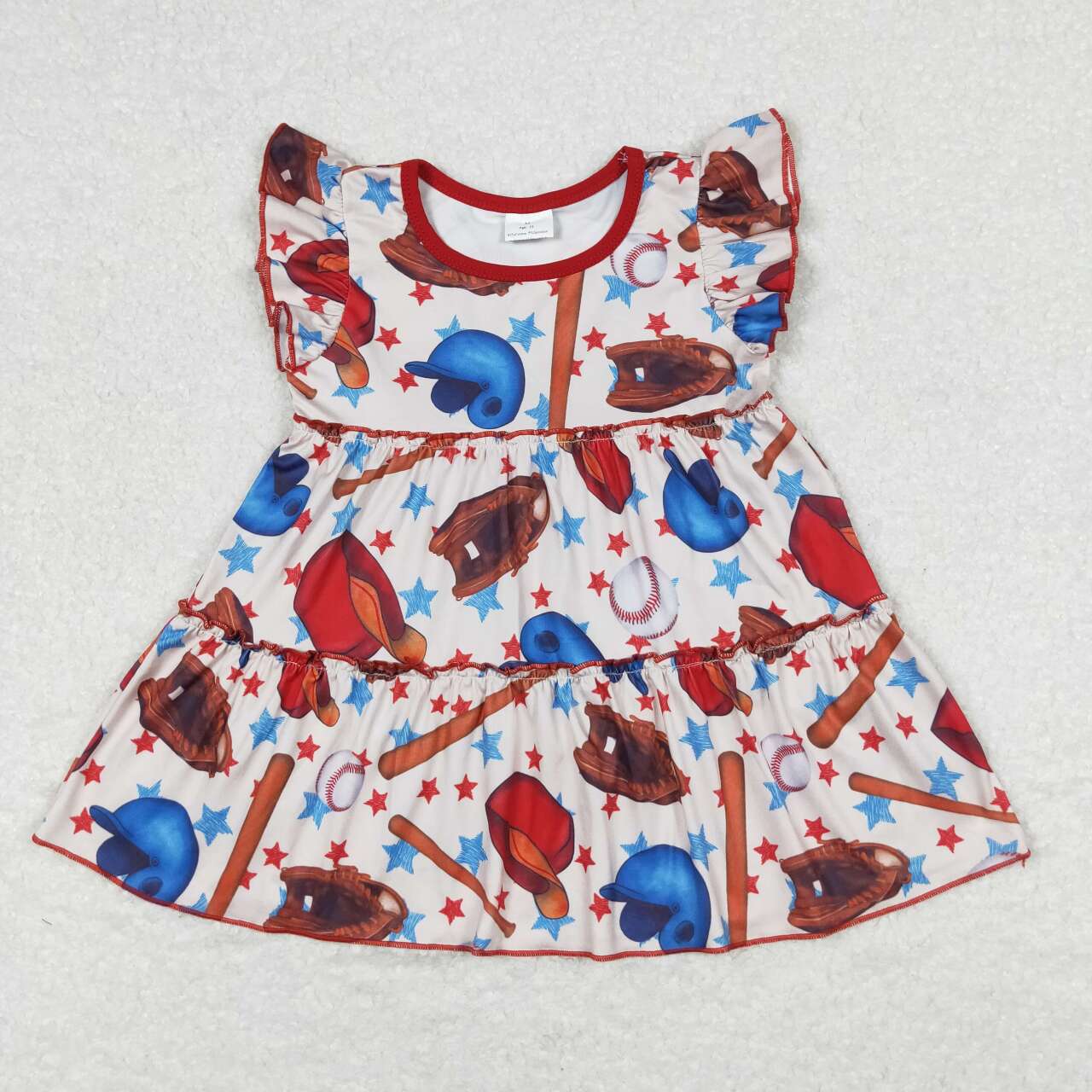 Sibling Baby Girls Flowers Bows Plaid Tee Shirts Top