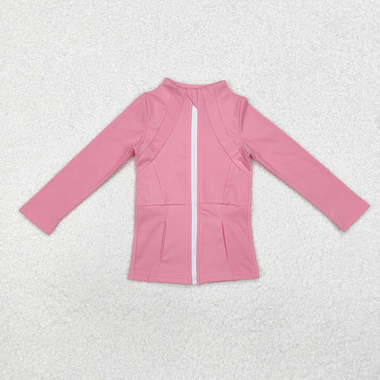 GT0680  toddler girl clothes pink  girl winter top yoga clothes-2024.7.30
