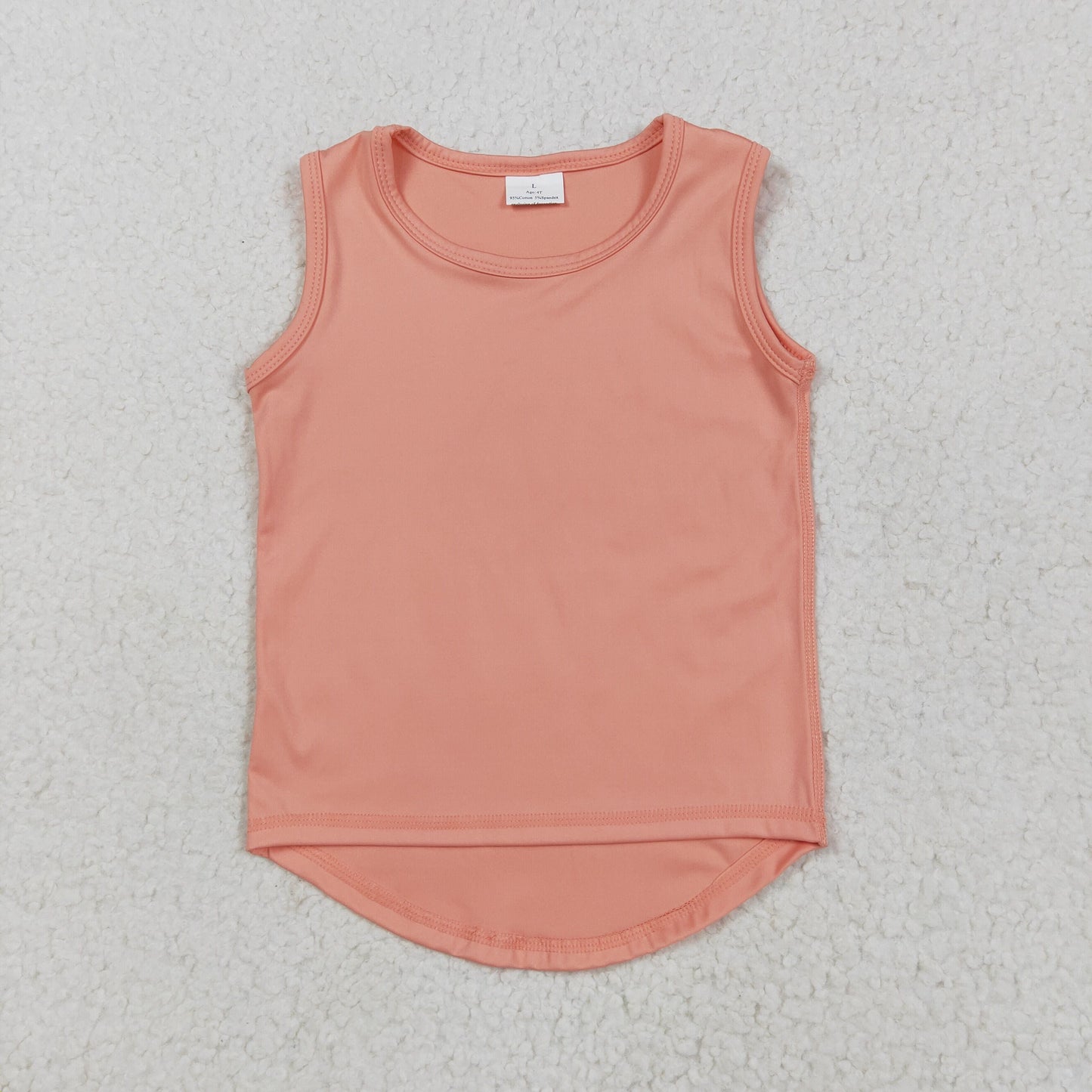 Sibling Baby Girls Sleeveless Colorful Yoga Vests Top
