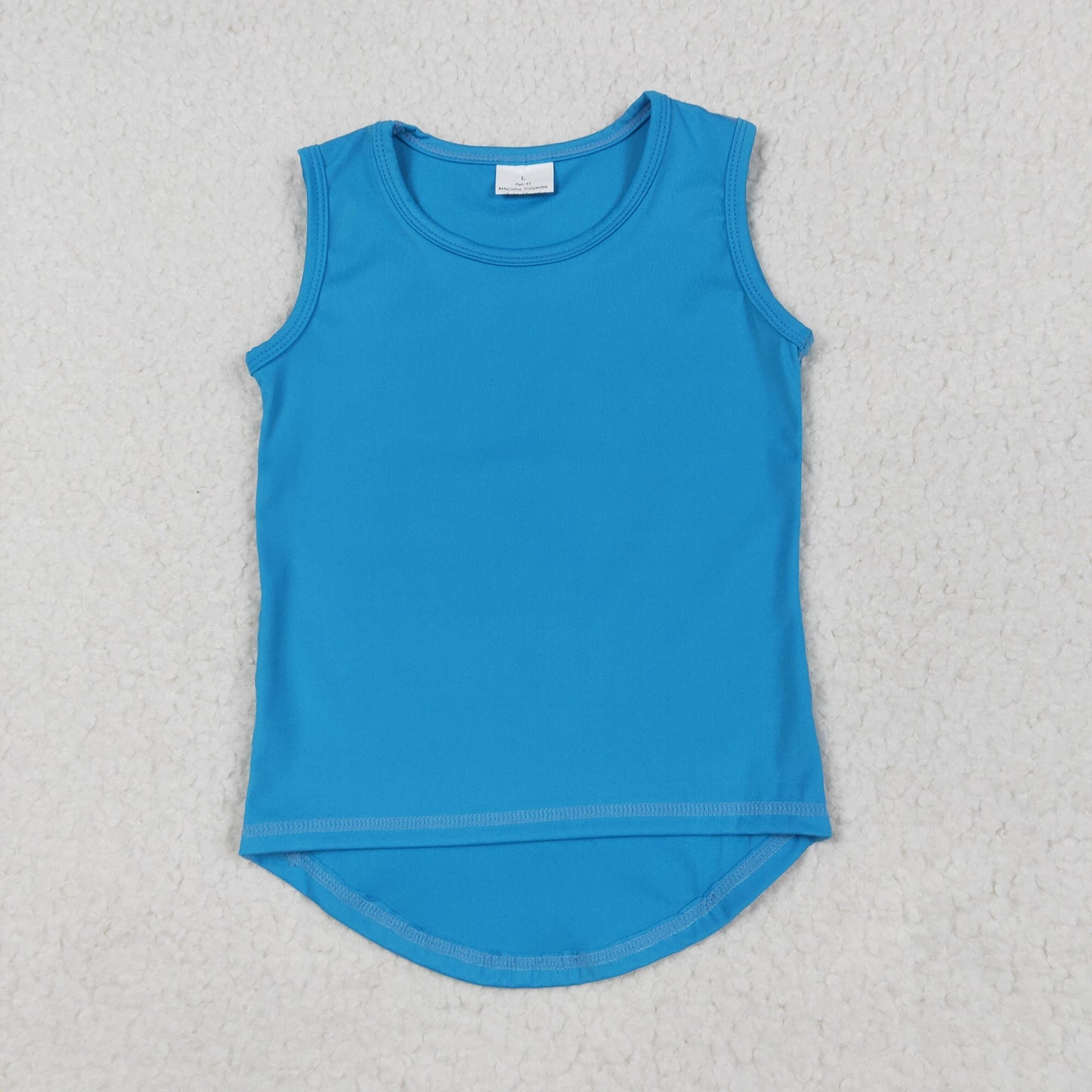 Sibling Baby Girls Sleeveless Colorful Yoga Vests Top
