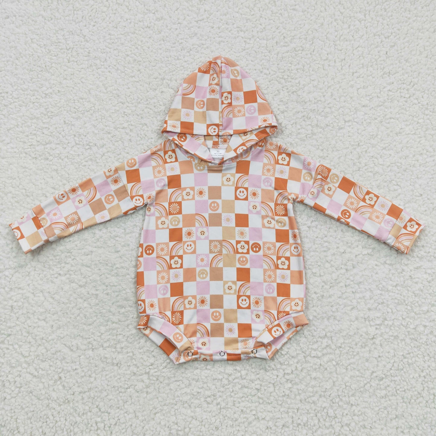 Baby autumn hooded onesie LR0271