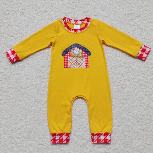 boys turkey yellow jumpsuit LR0384