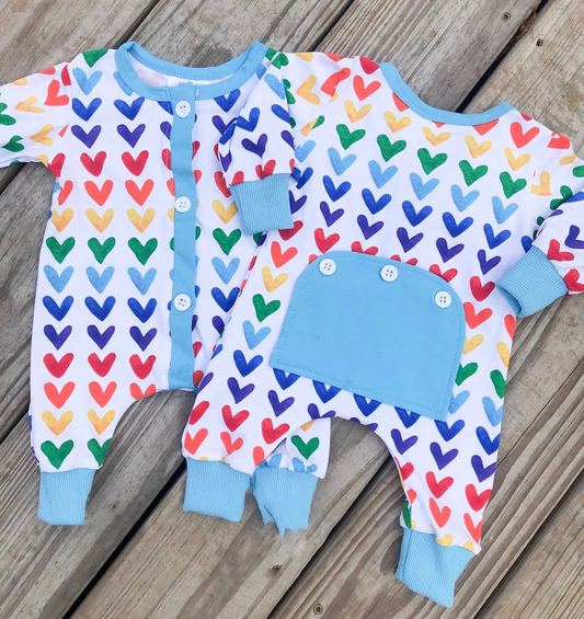 pre-order LR0825 baby love long sleeve romper