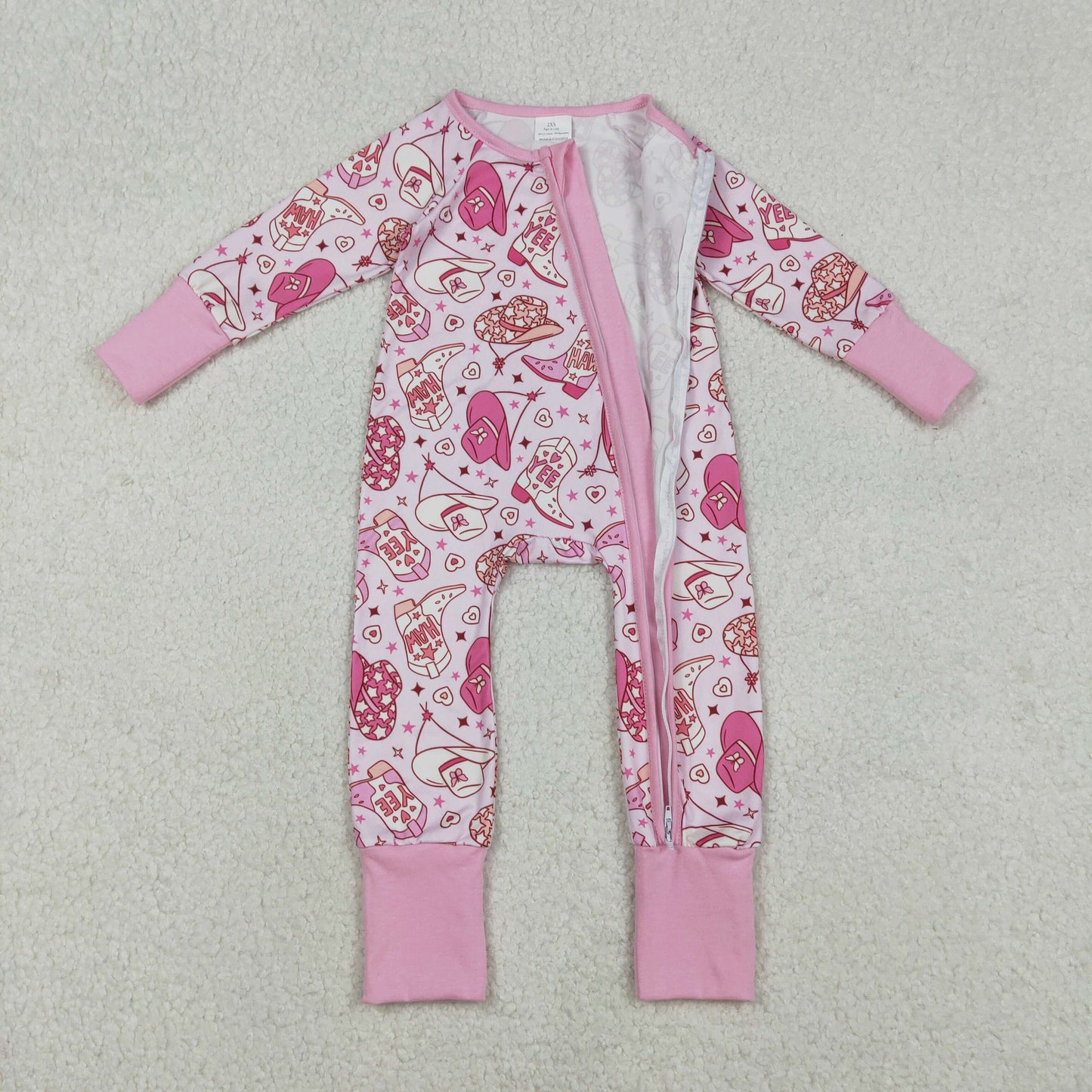 Sibling Baby Kids Colorful Hearts Bows XOXO Valentines Two Way Zip Convertible Rompers