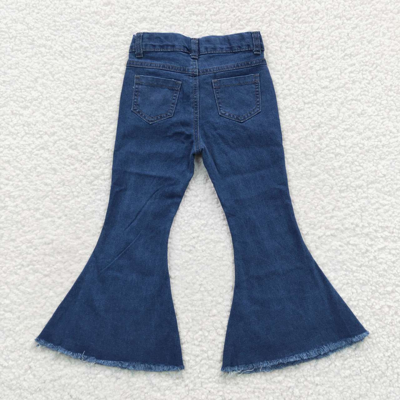 Sibling Baby Girls Hot Blue Bell Bottom Denim Pants Jeans