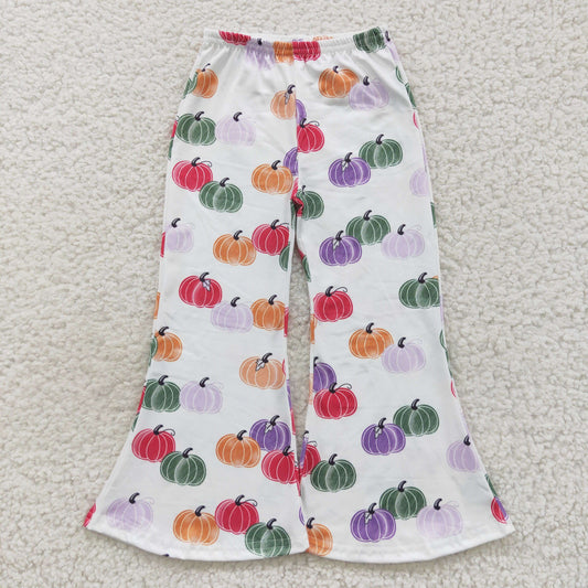 colorful pumpkin pattern pants P0196