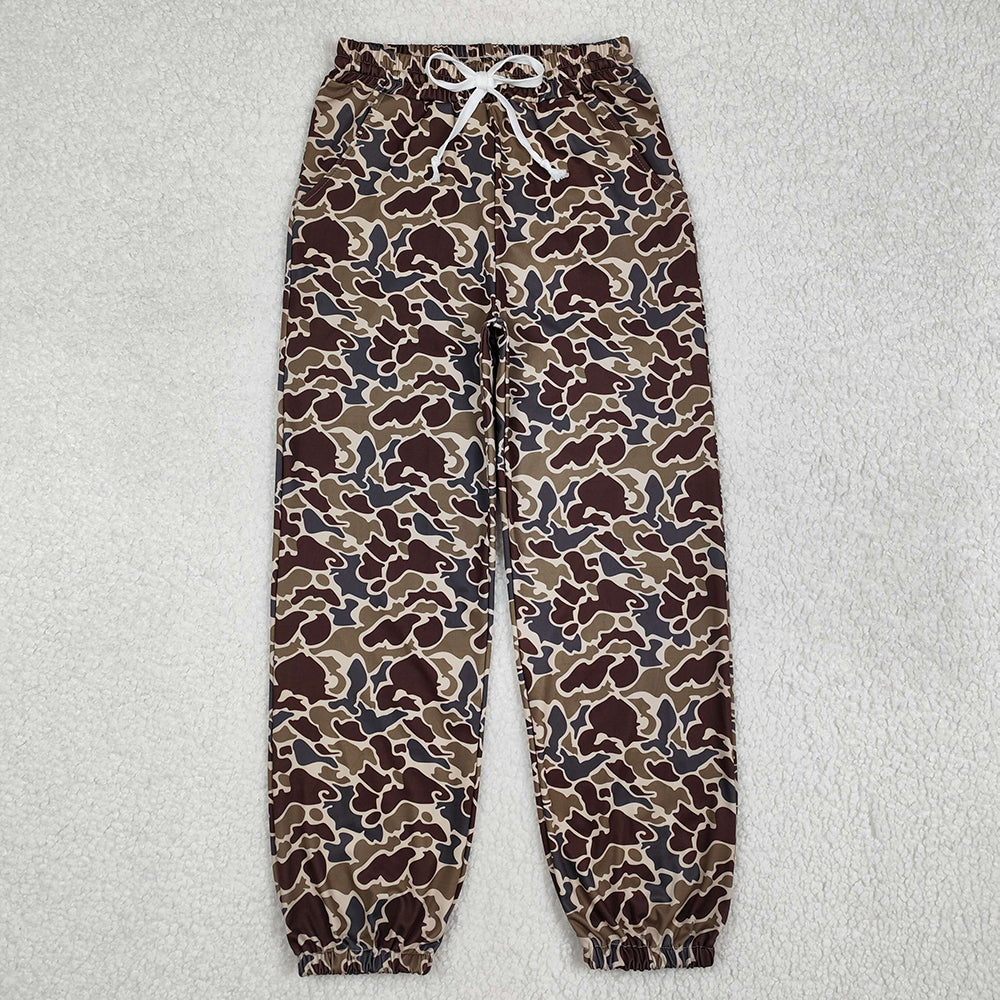 P0724  adult pant green camouflage women jogger yoga pants