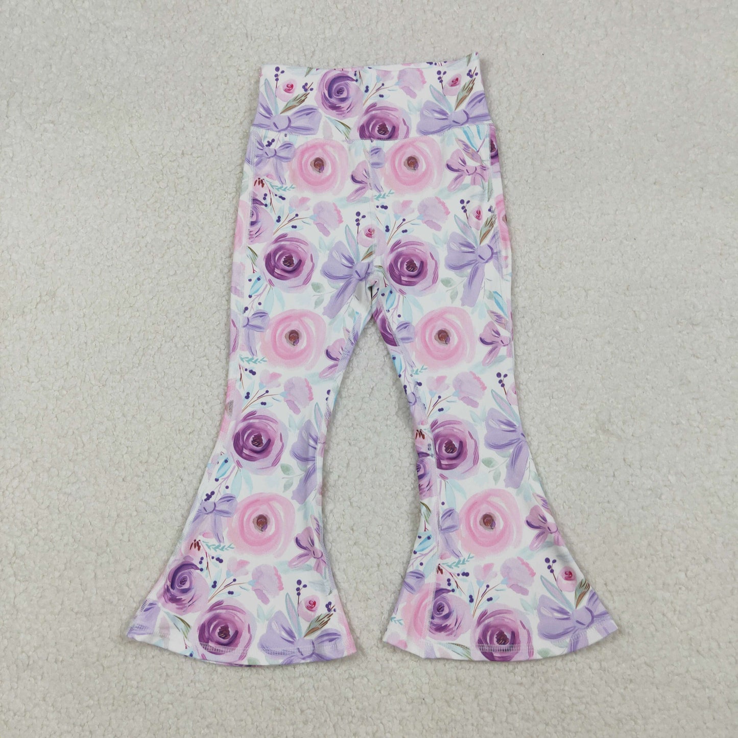 Sibling Baby Girls Yoga Active Bell Bottom Pants