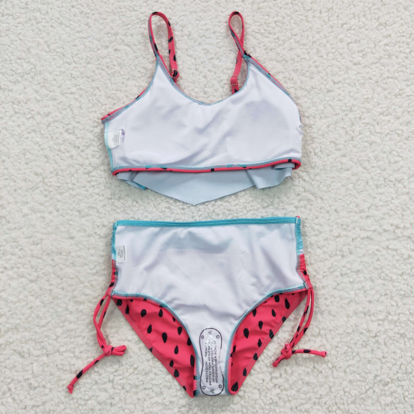 kids girls watermelon swimwear S0143