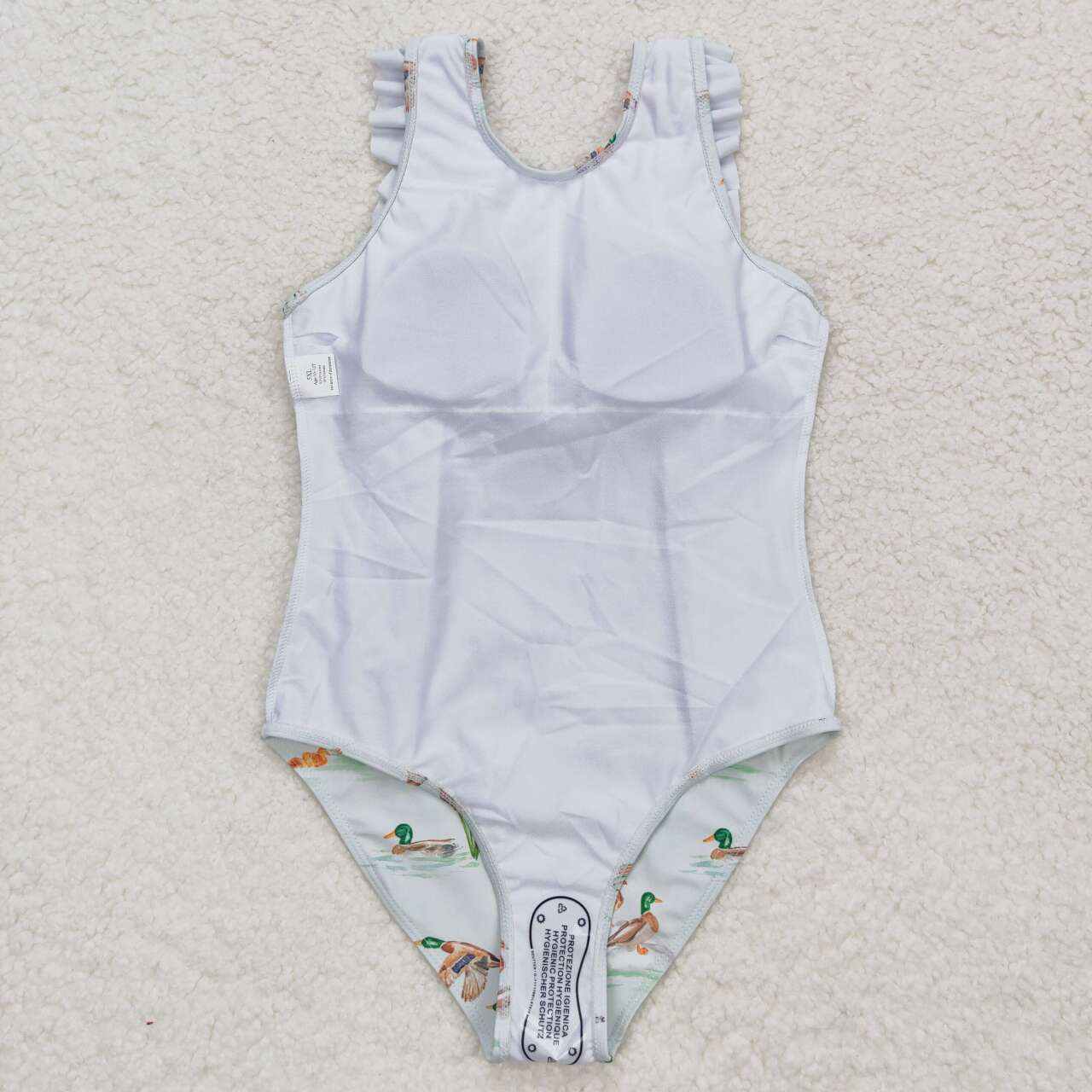 S0265  baby girl clothes mallard girl summer swimsuit