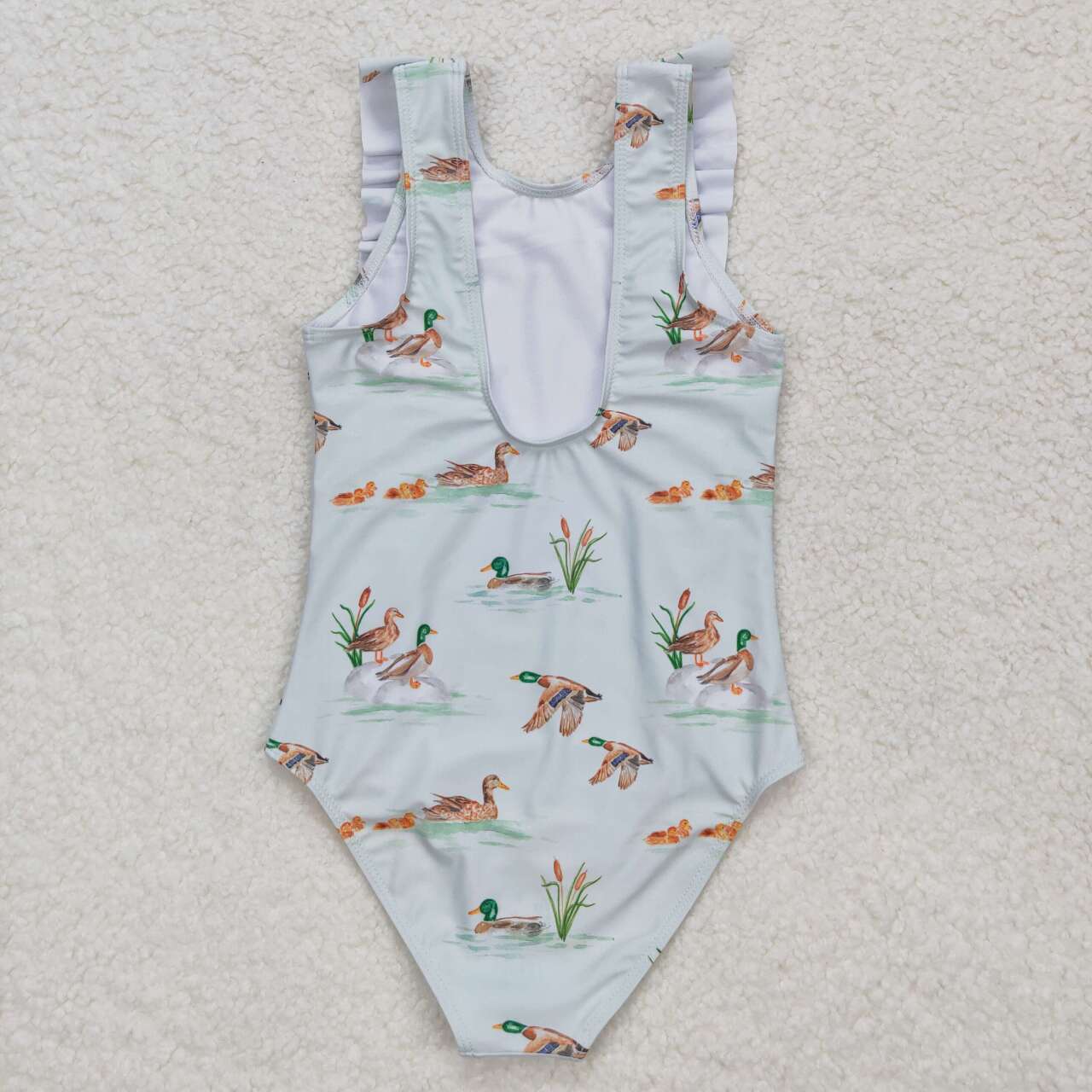 S0265  baby girl clothes mallard girl summer swimsuit