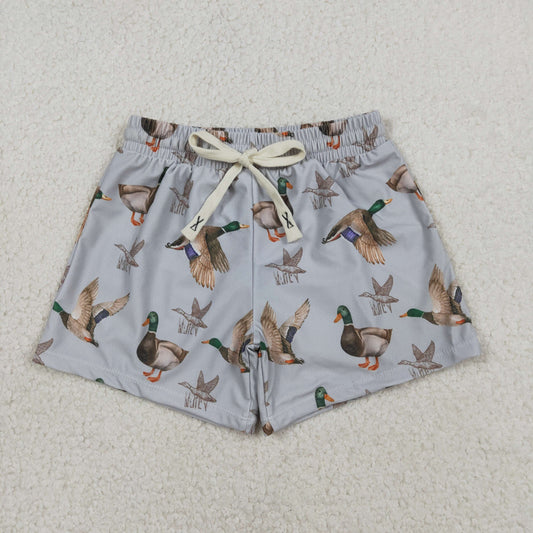 S0268 Baby Boys Hunting Ducks Summer Swimming Trunks Shorts Bottom