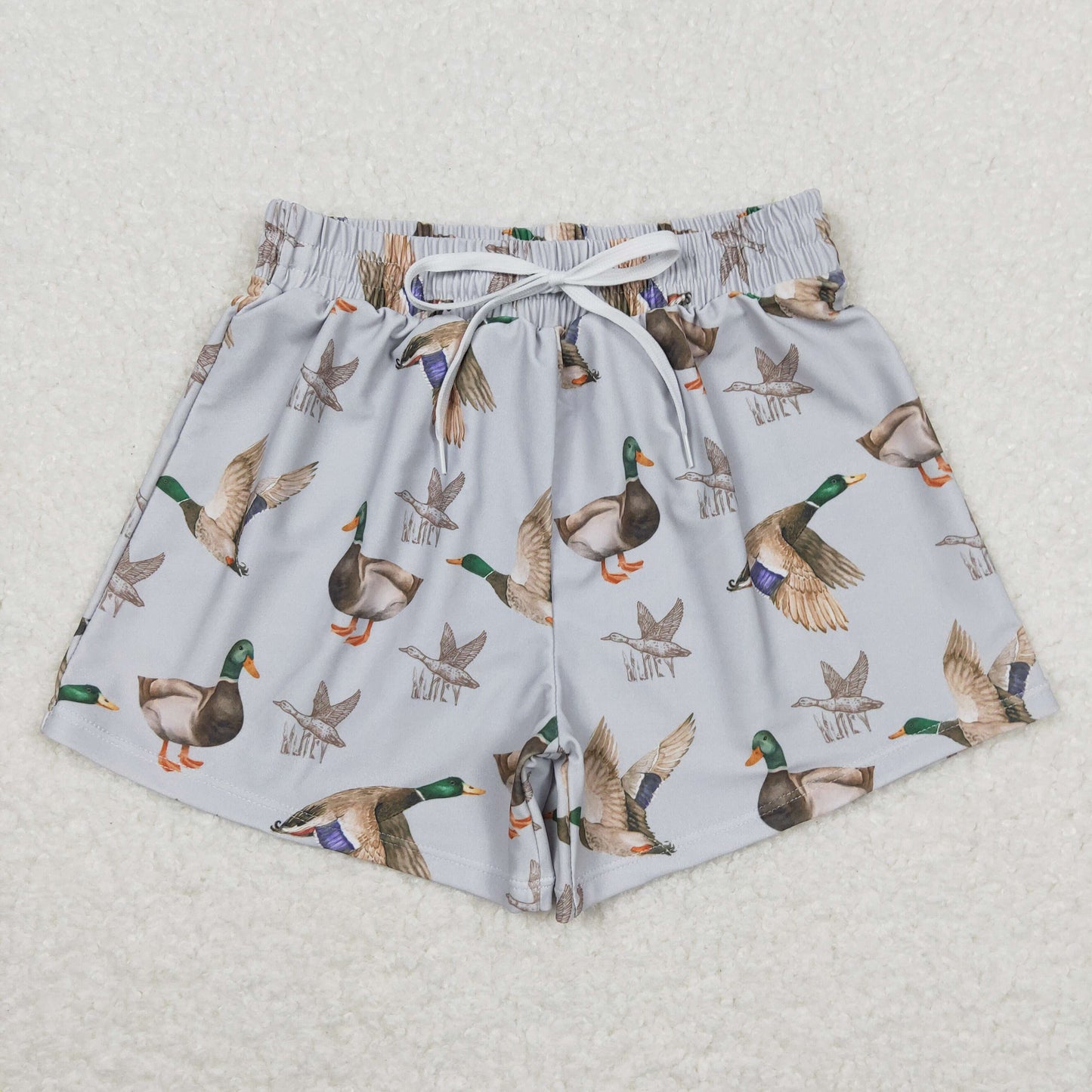 Sibling Baby Boys Summer Ducks Trunks Swimsuits Swimwears