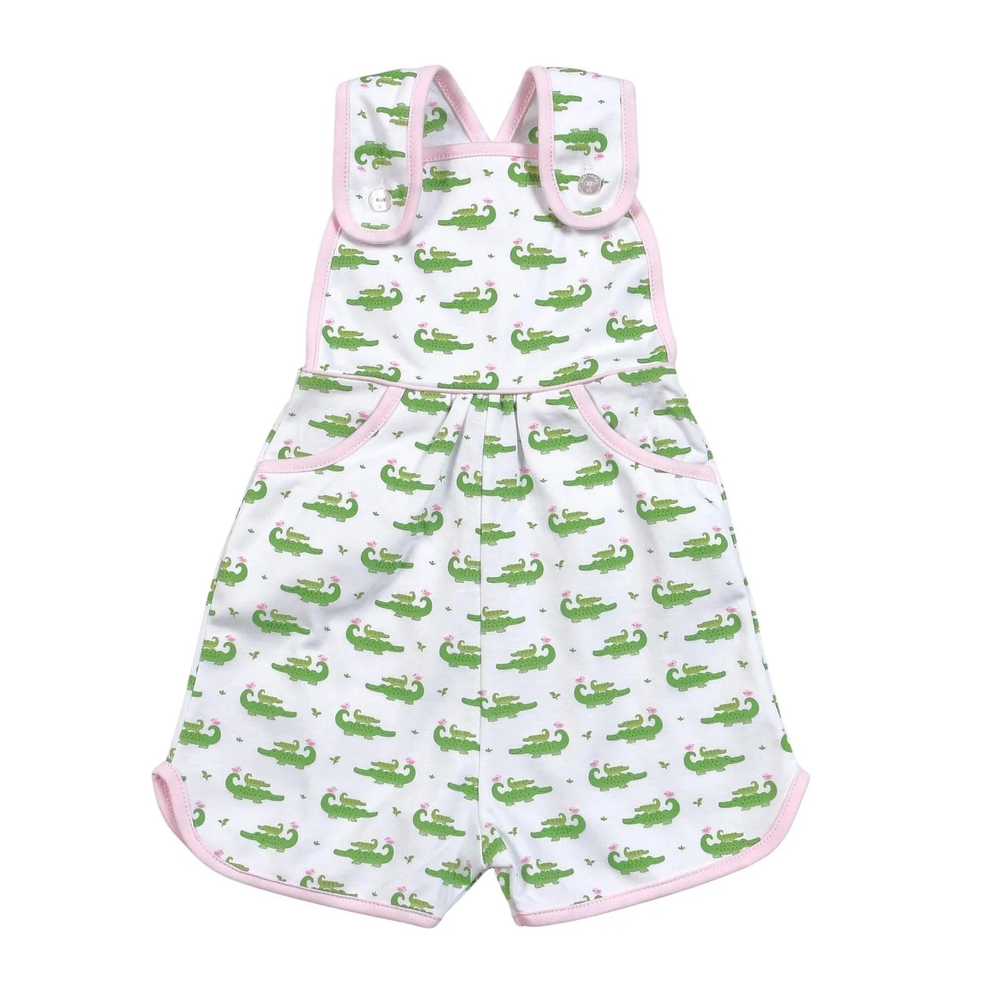 SR0980 pre-order baby girl clothes crocodile girl summer romper