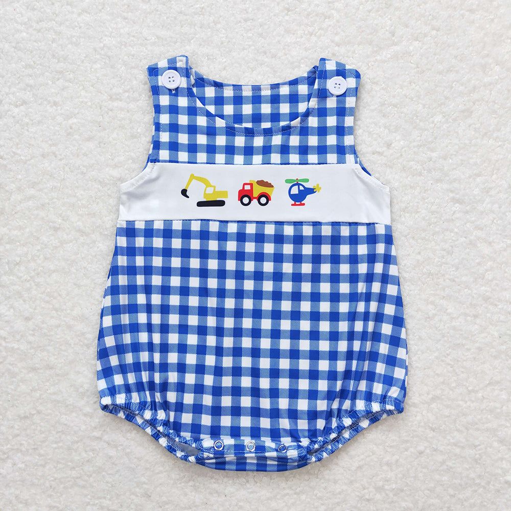 Sibling Baby Infant Boys Cute Summer Rompers