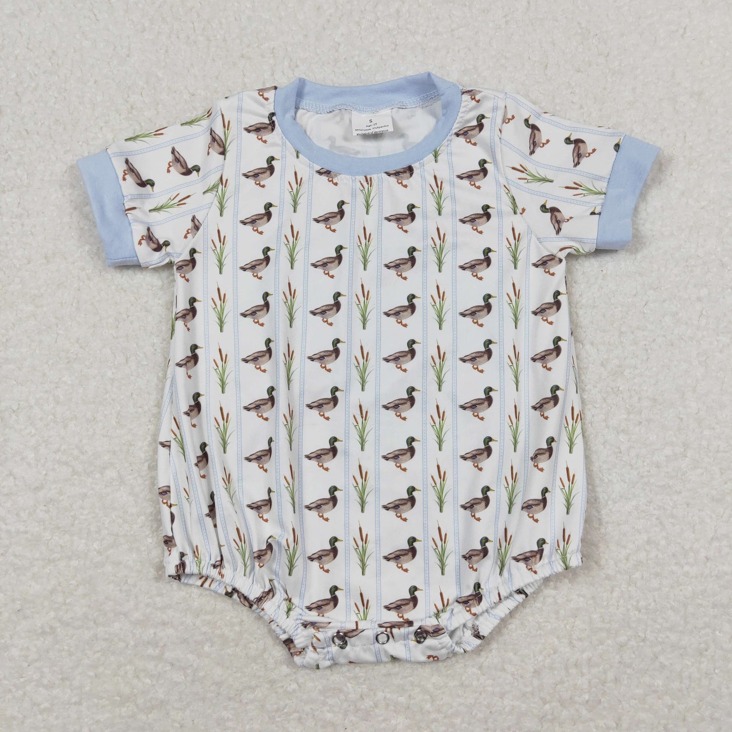 SR1067 baby boy clothes mallard toddler boy summer bubble