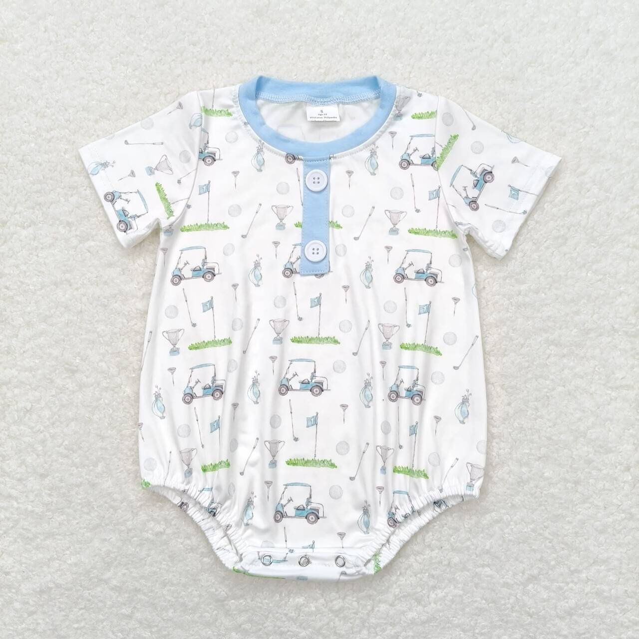 SR1070  baby boy clothes golf toddler boy summer bubble