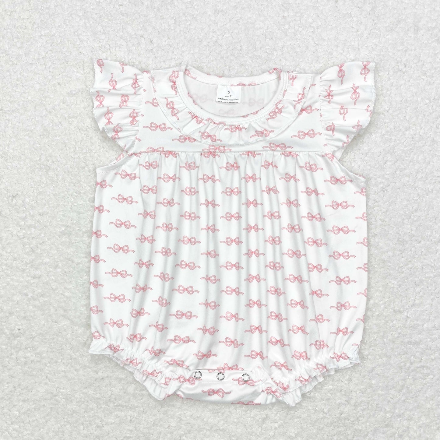 SR1933   baby girl clothes bow girl summer bubble