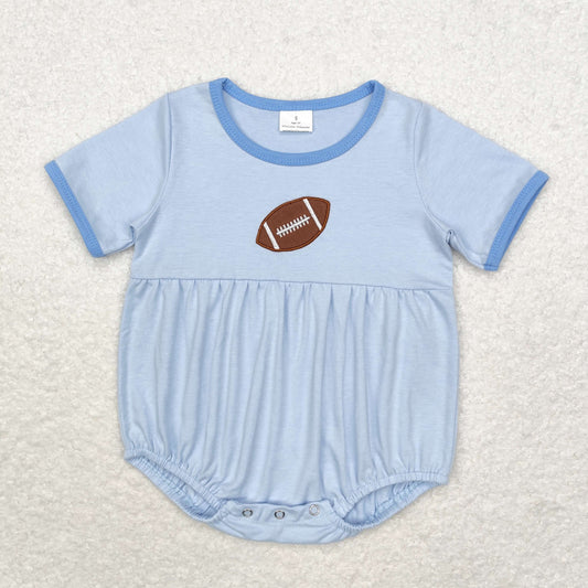 SR1946   baby boy clothes embroidery rugby boy summer bubble