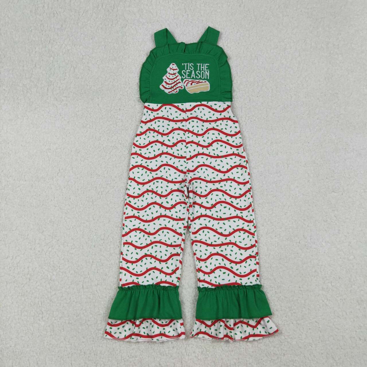 Sibling Baby Girls Embroidery Pants Romper Jumpsuits
