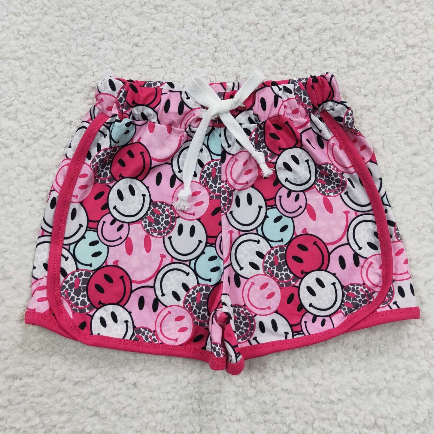 smile face shorts SS0100