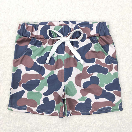 SS0141 baby clothes Camo elk summer shorts bottom