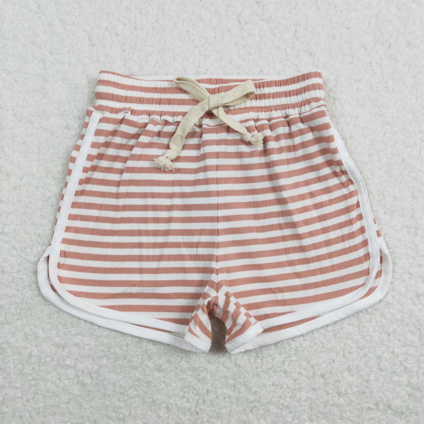 Sibling Baby Girls Colorful Stripe Summer Cotton Shorts Bottom