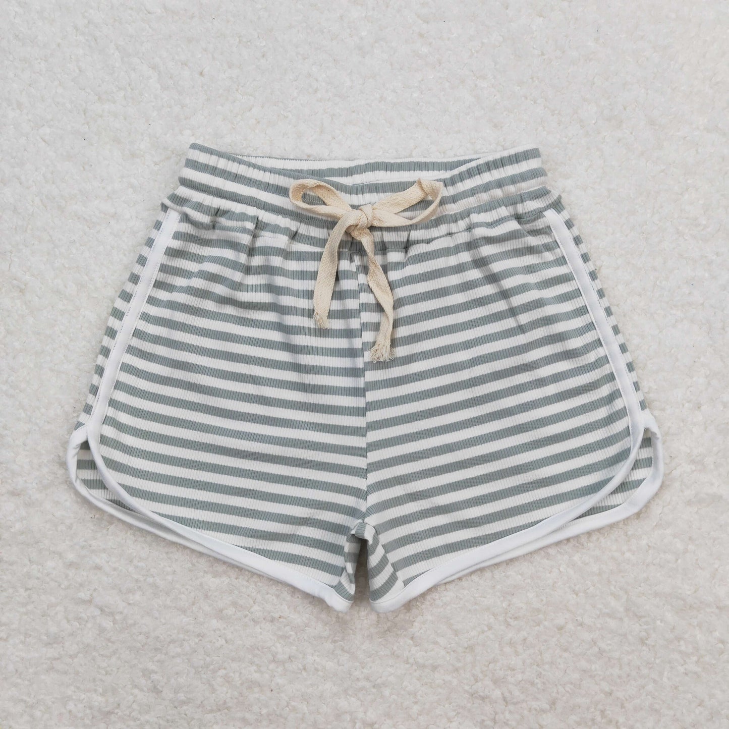 Sibling Baby Girls Colorful Stripe Summer Cotton Shorts Bottom