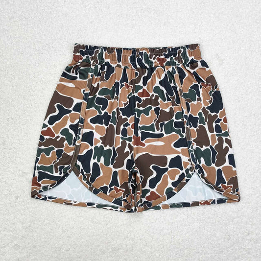 SS0355  adult clothes duck brown camouflage women summer shorts