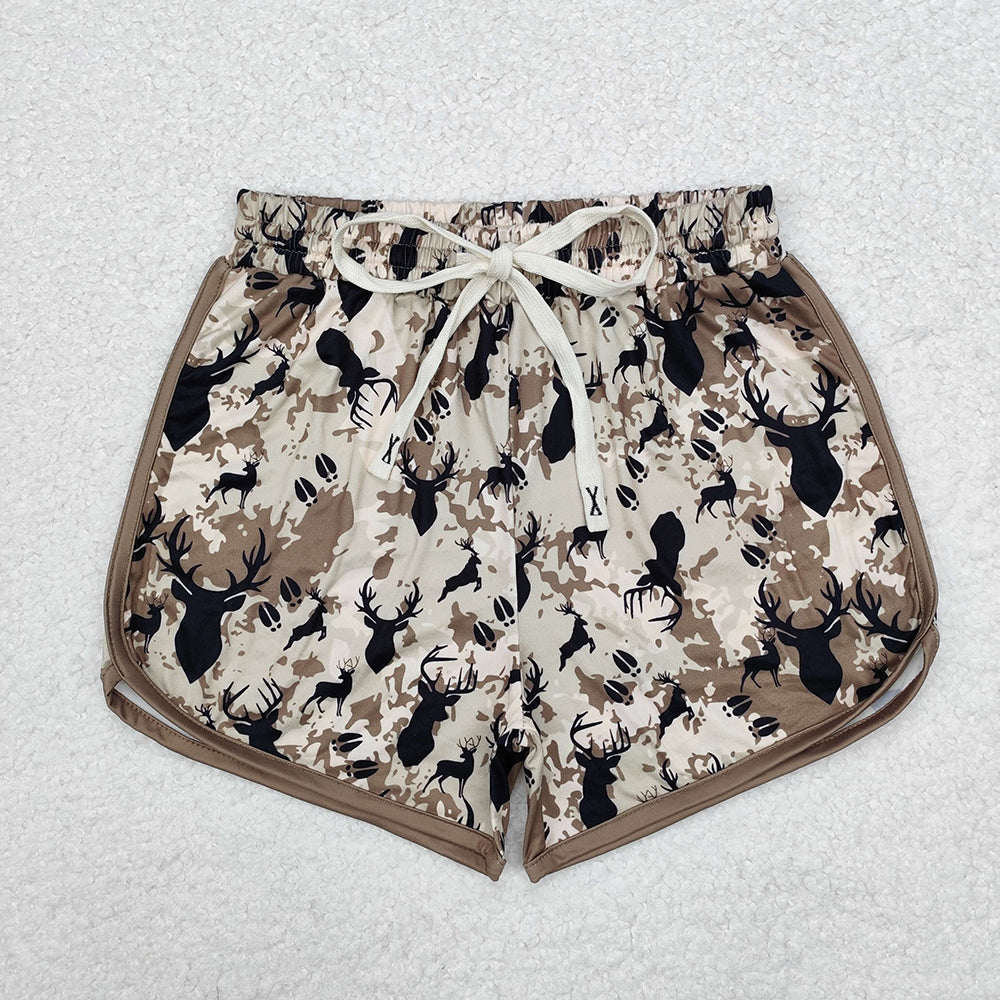 SS0371  adult clothes southern deer camouflage women summer shorts