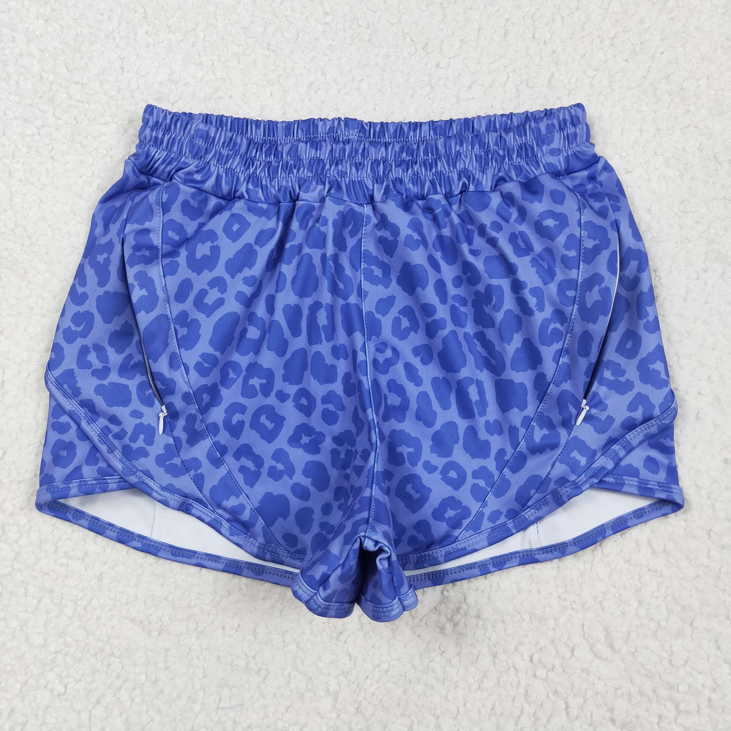 Mama and Me Colorful Leopard Sprinkles Yoga Active Shorts Bottoms