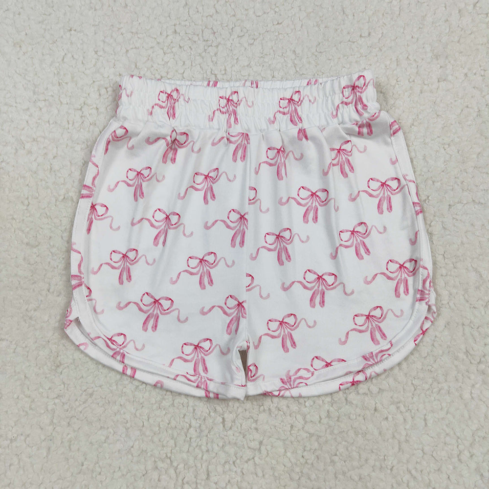 SS0608 Baby girls pink ballet sports shorts bottoms