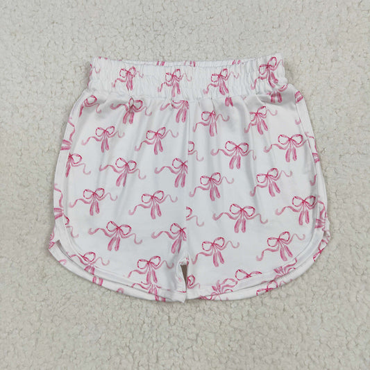 SS0608 Baby girls pink ballet sports shorts bottoms